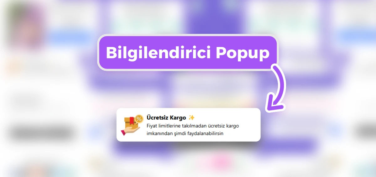 Bilgilendirici Popup