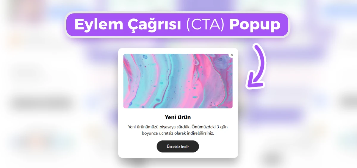 Eylem Çağrısı CTA Popup